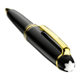 10883 montblanc penna a sfera classique gold