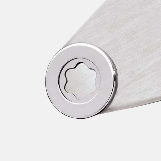 MONTBLANC 9902 FERMASOLDI IN ACCIAIO SATINATO - immagine 2