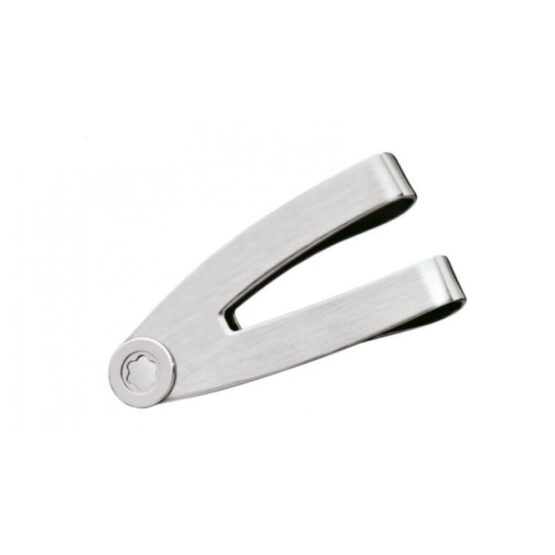 MONTBLANC 9902 FERMASOLDI IN ACCIAIO SATINATO - immagine 3