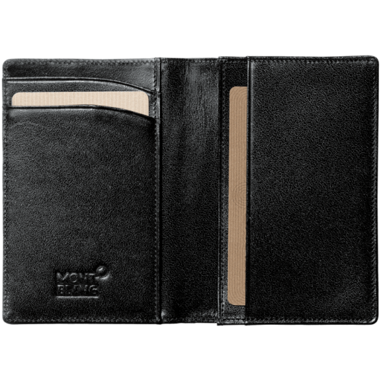 MONTBLANC 7167 MEISTERSTÜCK PORTA BIGLIETTI DA VISITA CON SOFFIETTO - immagine 2