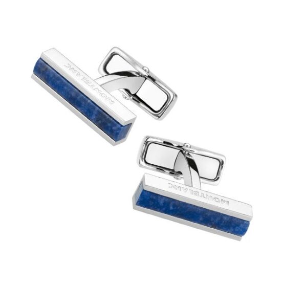 MONTBLANC 111317 GEMELLI CREATIVE  ACCIAIO CON INSERTO IN SODALITE - immagine 2