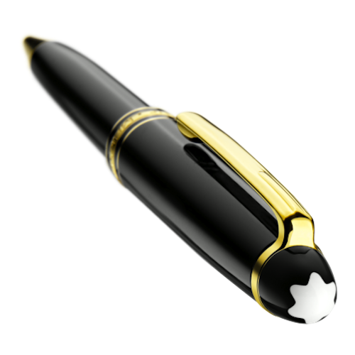 10883 montblanc penna a sfera classique gold