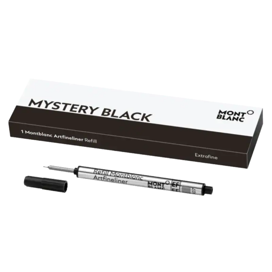 MONTBLANC 128245 114293 1 REFILL PER ARTFINELINER (EF) MYSTERY BLACK - immagine 2