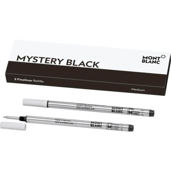 MONTBLANC 110149 - 128246 2 REFILL PER FINELINER (M) MYSTERY BLACK