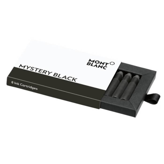 MONTBLANC 105191 - 128197 INCHIOSTRO IN CARTUCCE MYSTERY BLACK