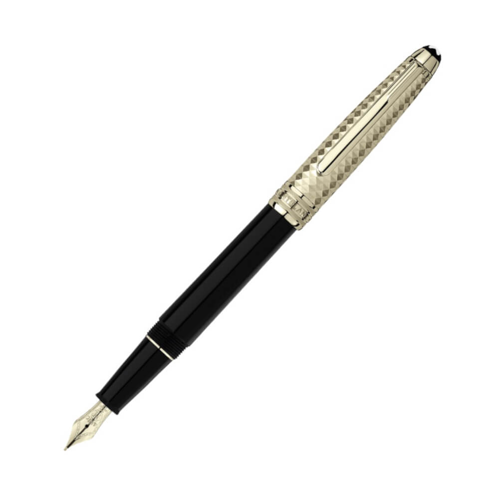 MONTBLANC 105986 MEISTERSTÜCK SOLITAIRE DOUÉ GEOMETRIC PENNA STILOGRAFICA