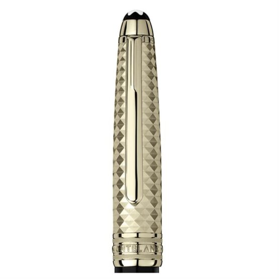 MONTBLANC 105986 MEISTERSTÜCK SOLITAIRE DOUÉ GEOMETRIC PENNA STILOGRAFICA - immagine 2