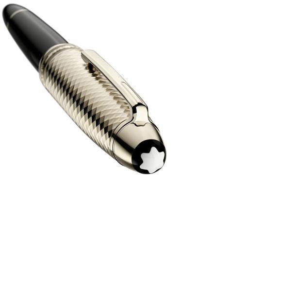 MONTBLANC 105986 MEISTERSTÜCK SOLITAIRE DOUÉ GEOMETRIC PENNA STILOGRAFICA - immagine 3