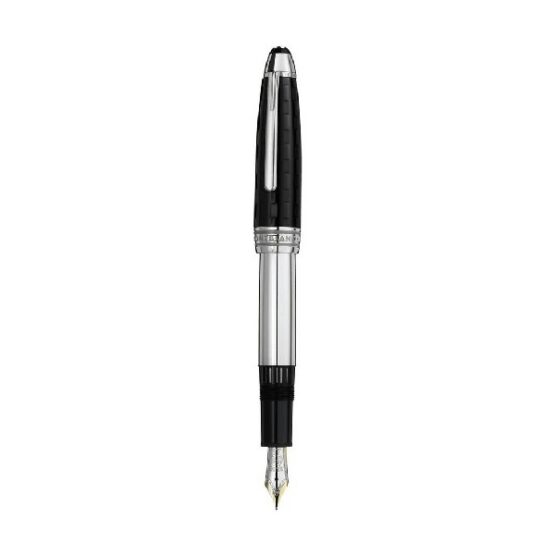 MONTBLANC 103103 MEISTERSTÜCK PENNA STILOGRAFICA CLASSIC CERAMIC BLACK PRISMA - immagine 2