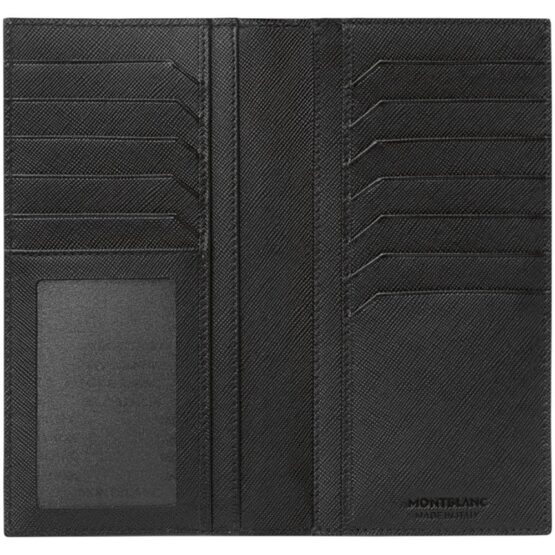 MONTBLANC 113207 SARTORIAL PORTAFOGLIO VERTICALE 12 CARTE DI CREDITO - immagine 2