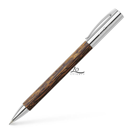 FABER CASTELL 138150 PORTAMINE AMBITION LEGNO COCCO