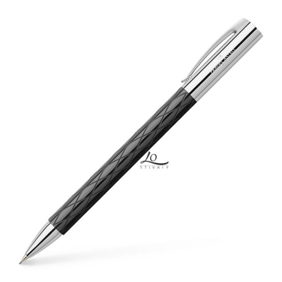FABER CASTELL 138900 PORTAMINE AMBITION RHOMBUS NERA