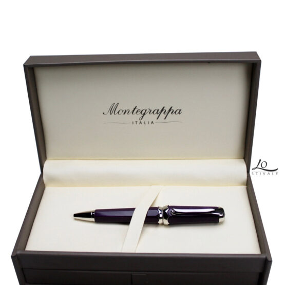 MONTEGRAPPA MICRA BALL VIOLET PENNA A SFERA - immagine 2