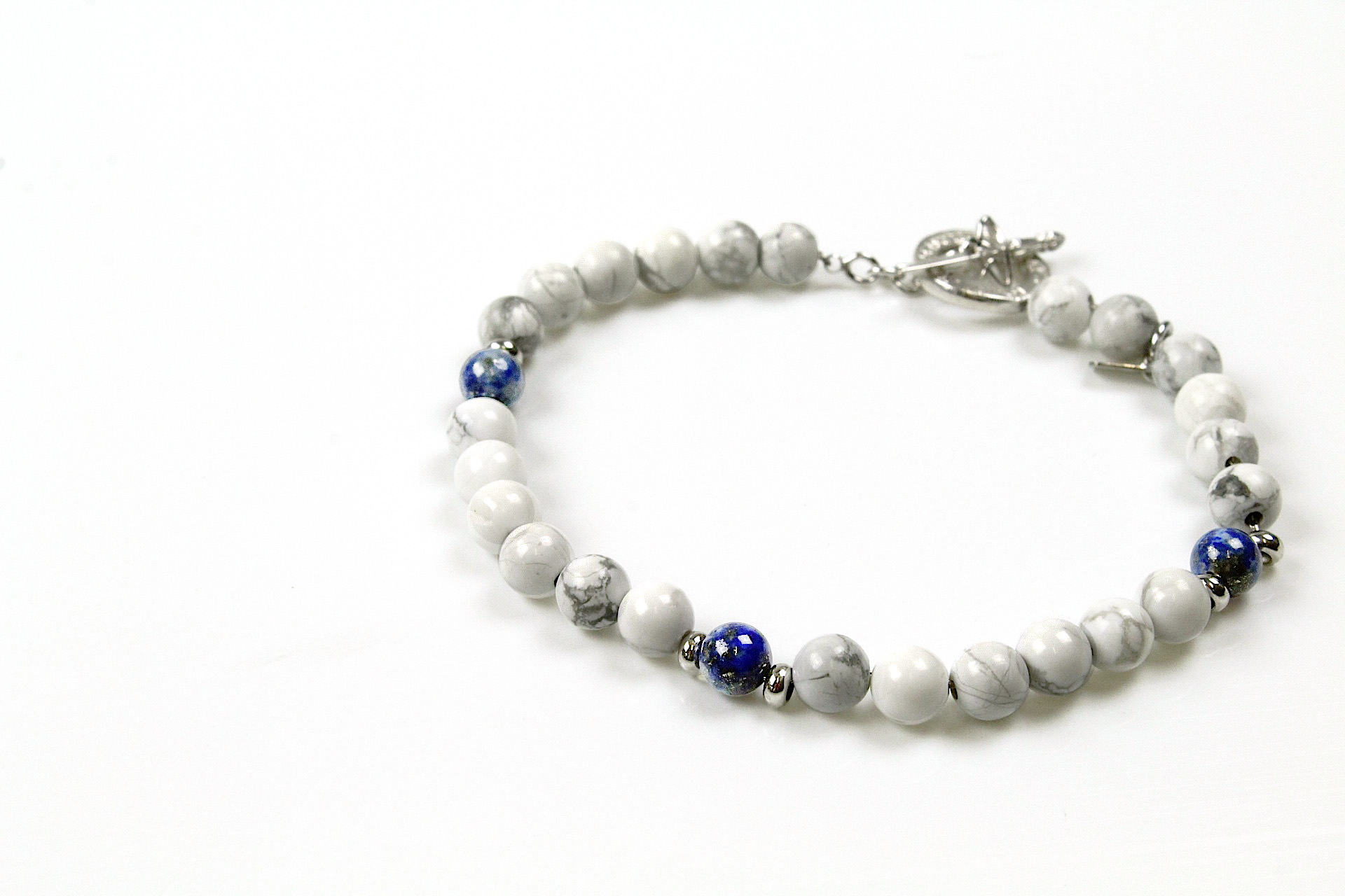BRACCIALE UNISEX CON PIETRE E ARGENTO 925 Linea “MAGICAE LAPIS” 10062102/17 - immagine 2