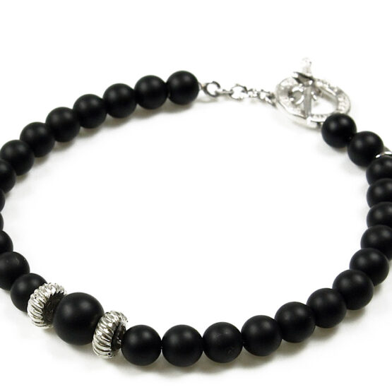 I DUCHI BRACCIALE PIETRE GRAFITE LINEA MAGICAE LAPIS CM 19 10061102 - immagine 2