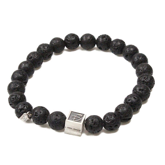 BRACCIALE UOMO CON PIETRE E ARGENTO 925 LINEA “MAGICAE LAPIS” 10043104