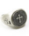I DUCHI 14131204 ANELLO CON CROCE MEDIOEVALE IN ARGENTO 925 LINEA ARGENTUM PASSION
