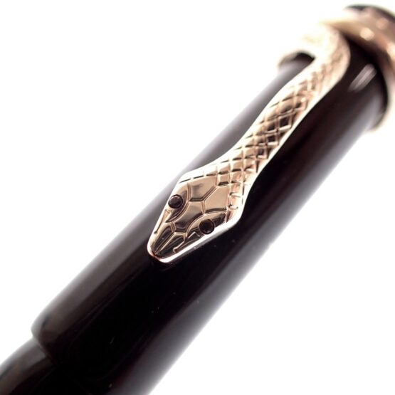 MONTBLANC 116553 HERITAGE ROUGE ET NOIR TROPIC BROWN SPECIAL EDITION PENNA A SFERA - immagine 3