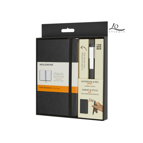 MOLESKINE SET TACCUINO POCKET E PENNA – Lostivale