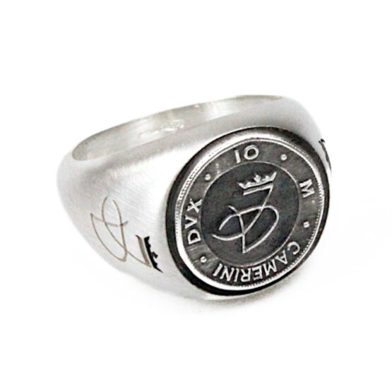 I DUCHI 14132204 ANELLO CON EMBLEMA IN ARGENTO 925
