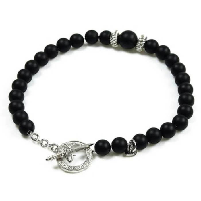 I DUCHI BRACCIALE PIETRE GRAFITE LINEA MAGICAE LAPIS CM 19 10061102