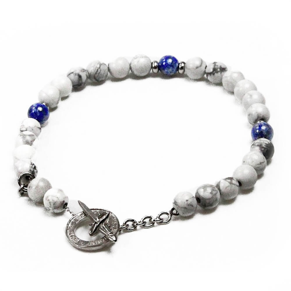 BRACCIALE UNISEX CON PIETRE E ARGENTO 925 Linea “MAGICAE LAPIS” 10062102/17