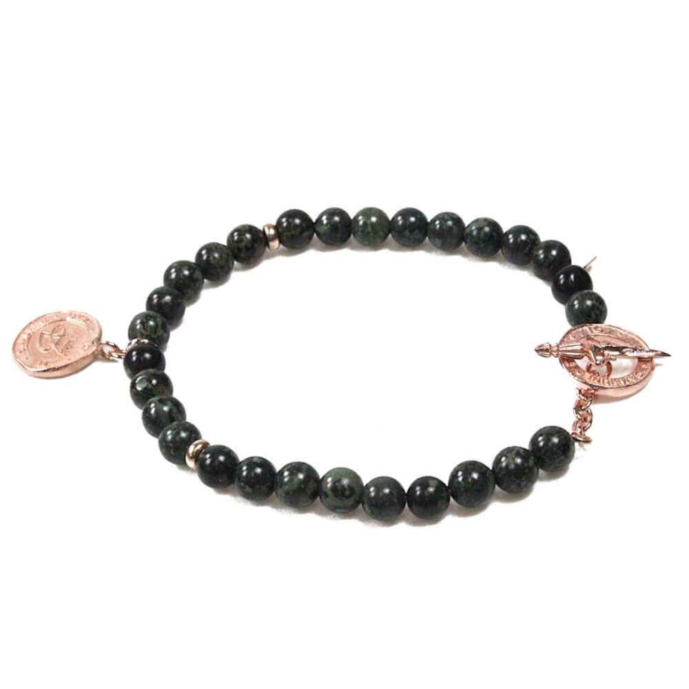 I DUCHI BRACCIALE UNISEX CON PIETRE E ARGENTO 925 Linea “MAGICAE LAPIS” 10063103/17