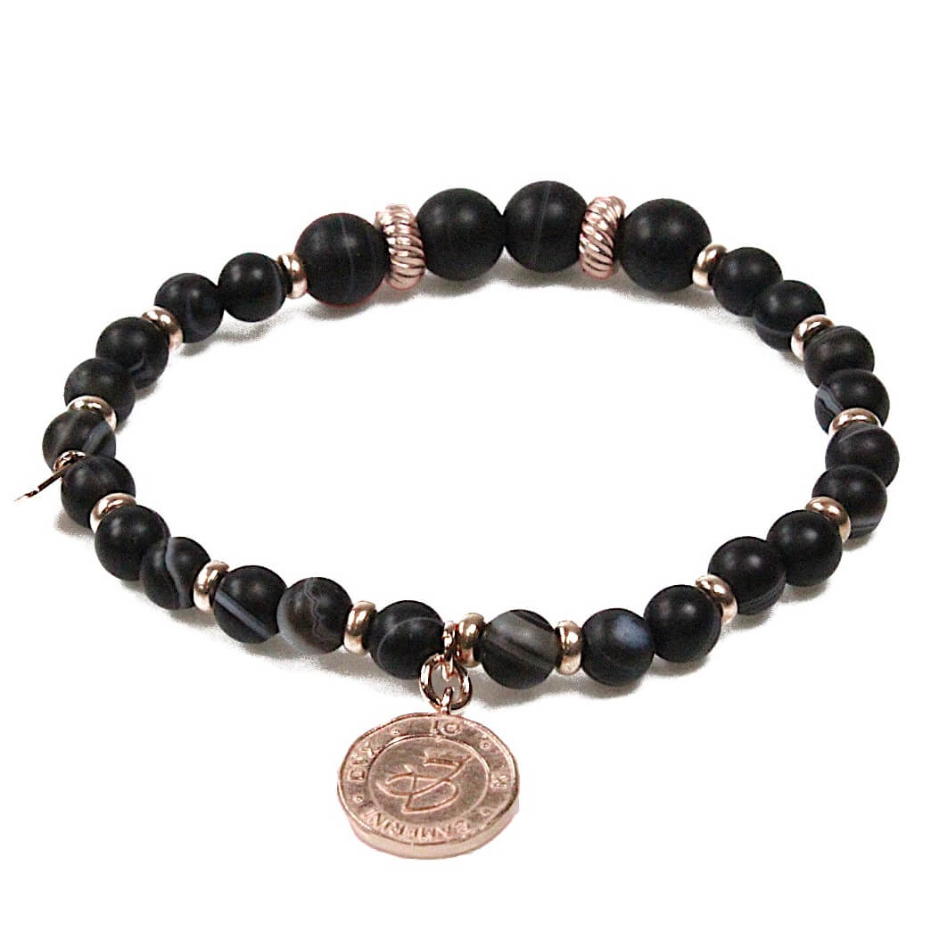 BRACCIALE UNISEX CON PIETRE E ARGENTO 925 Linea “MAGICAE LAPIS” 10161103 - immagine 2