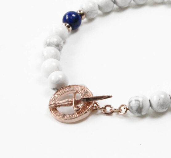 BRACCIALE UNISEX CON PIETRE E ARGENTO 925 Linea “MAGICAE LAPIS” 10062103/17 - immagine 2
