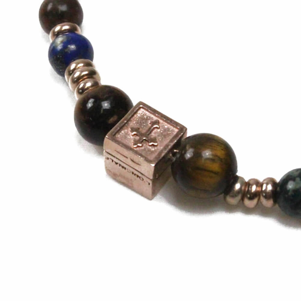 I DUCHI BRACCIALE UOMO CON PIETRE E ARGENTO 925 Linea “MAGICAE LAPIS” 10042103 - immagine 2