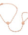 I DUCHI 10350203 BRACCIALE BACIAMANO IN ARGENTO 925 ROSE'