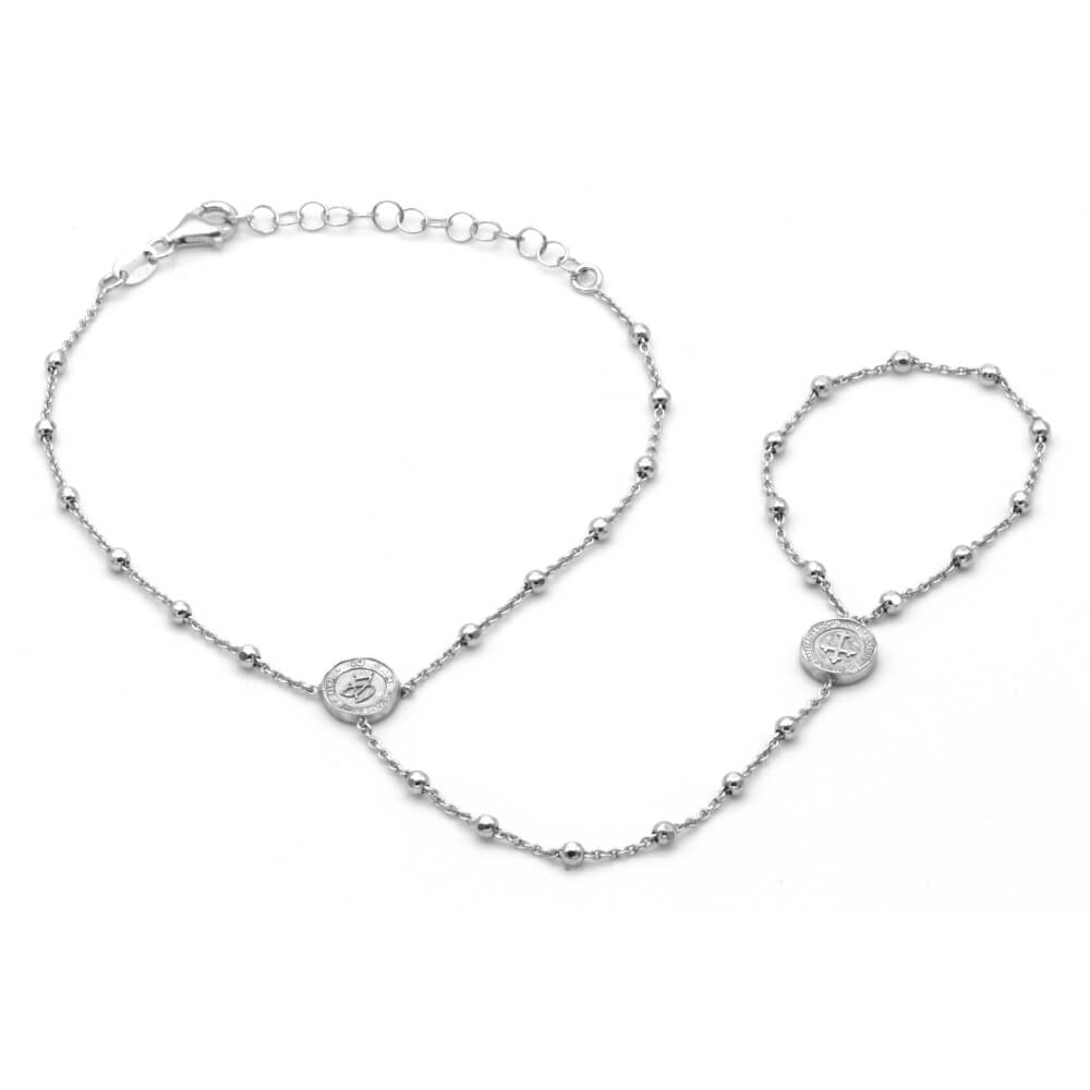 I DUCHI 10350202 BRACCIALE BACIAMANO IN ARGENTO 925