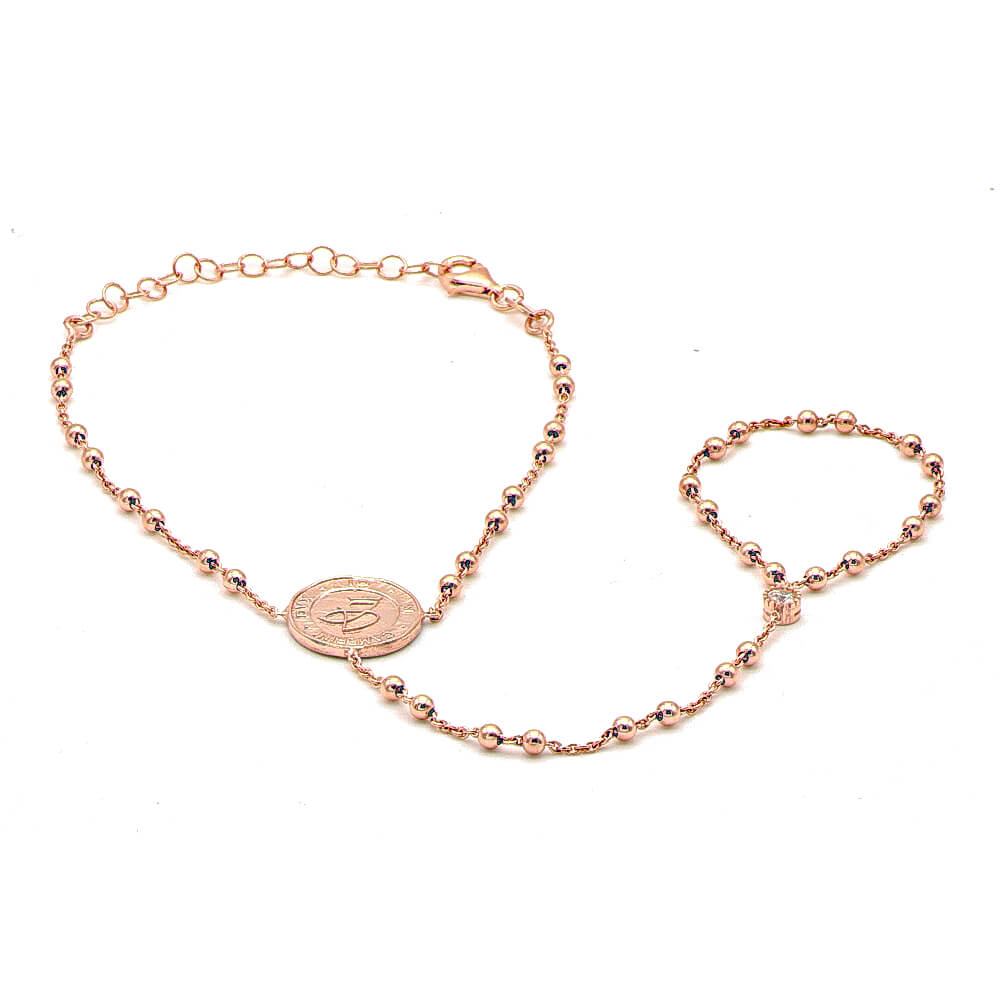 I DUCHI 10351203 BRACCIALE BACIAMANO IN ARGENTO 925