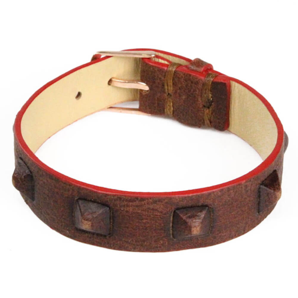 I DUCHI 10357303 BRACCIALE IN PELLE FIBBIA ARGENTO 925