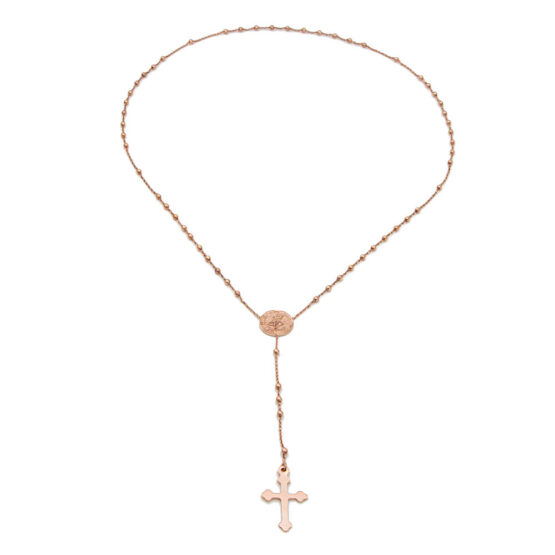 COLLANA ROSARIO IN ARGENTO 925 LINEA ARGENTUM PASSION 11353203