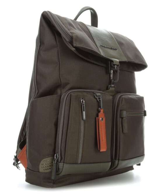 PIQUADRO CA4533BR VE ZAINO FAST CHECK PORTA PC 15,6" E iPAD LINEA BRIEF - immagine 2