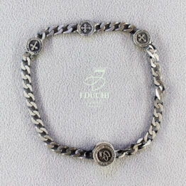 I DUCHI 10368024 BRACCIALE UOMO ARGENTO STERLING 925 LINEA ARGENTUM PASSION I Duchi 10367022 bracciale uomo