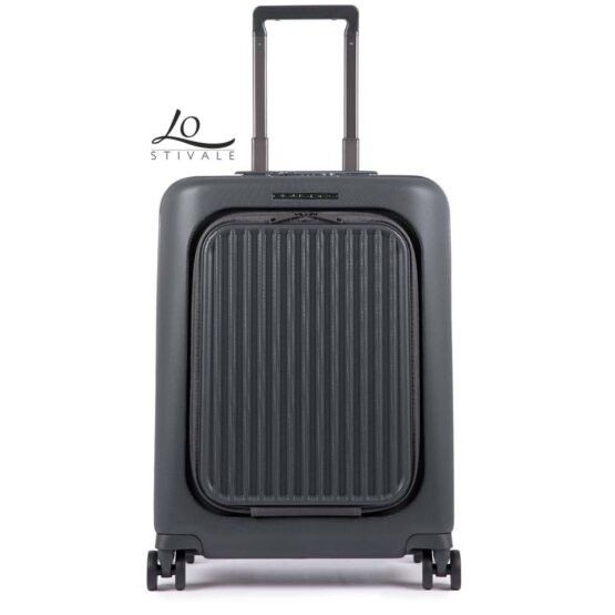 PIQUADRO BV4426SK BLU CABIN TROLLEY PORTA PC 15.6 PROTEZIONE ANTIURTO TSA SEEKER