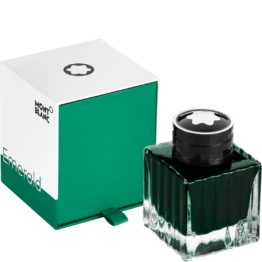 MONTBLANC 118124 INK BOTTLE EMERALD GREEN INK MONTBLANC 118124 INK BOTTLE EMERALD GREEN INK