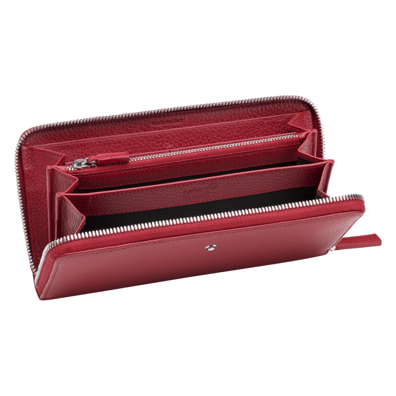 MONTBLANC 116972 Meisterstuck PORTAFOGLIO DONNA ROSSO Long Wallet