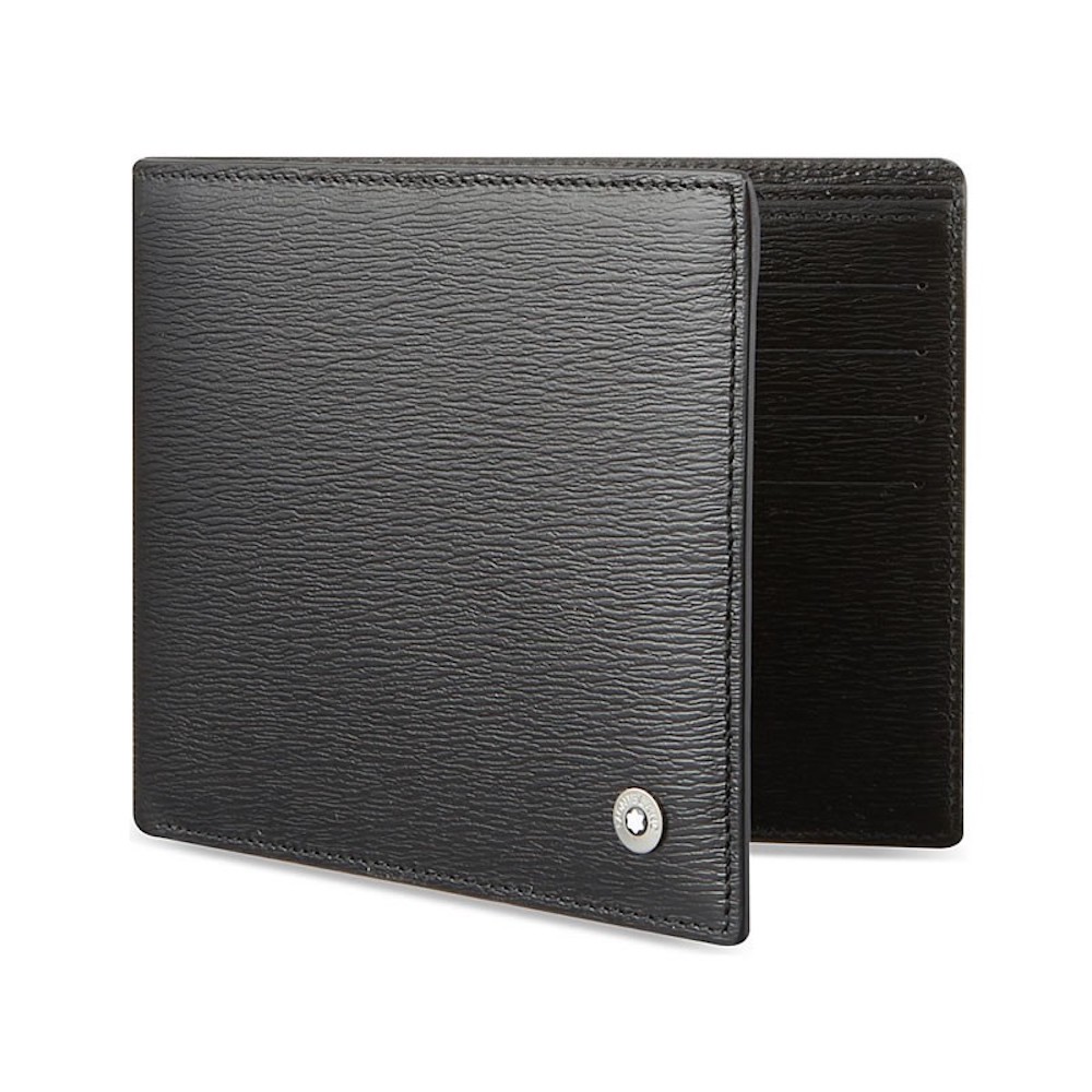 8372 MONTBLANC PORTAFOGLI DOPPIO TASCONE IN PELLE WEST SIDE 4810