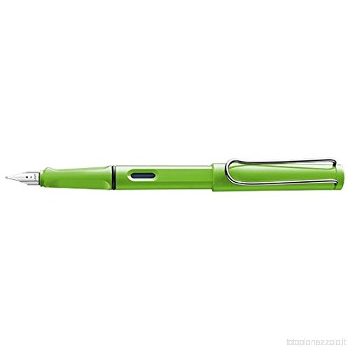 LAMY 1330634 PENNA STILOGRAFICA SAFARI GREEN PENNINO M CORPO IN ABS