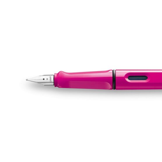 LAMY 1223774 LAMY PENNA STILOGRAFICA SAFARI PINK PENNINO M CORPO IN ABS - immagine 3