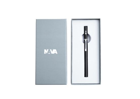 NAVA DESIGN MA105NS PENNA ROLLER IN ALLUMINIO NERO/SILVER