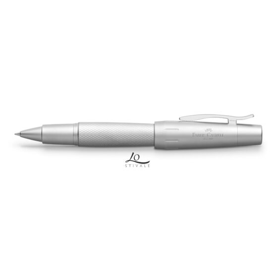 FABER CASTELL 148675 PENNA ROLLER E-MOTION PURE SILVER