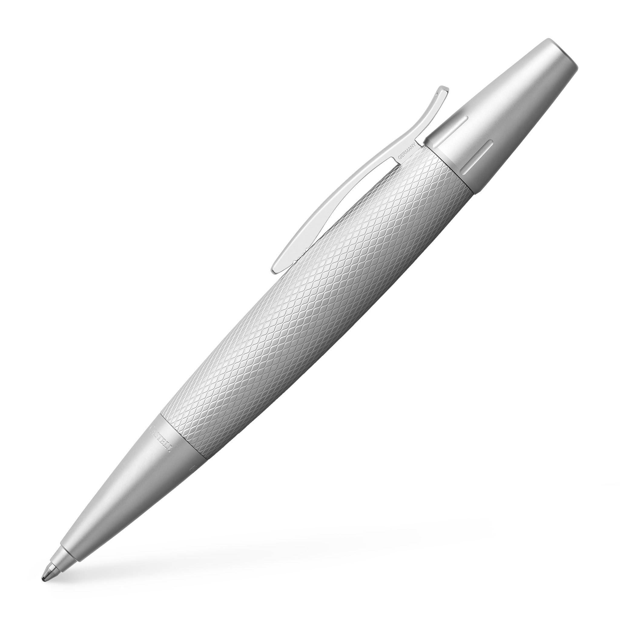 FABER CASTELL 148676 PENNA A SFERA E-MOTION PURE SILVER - immagine 2