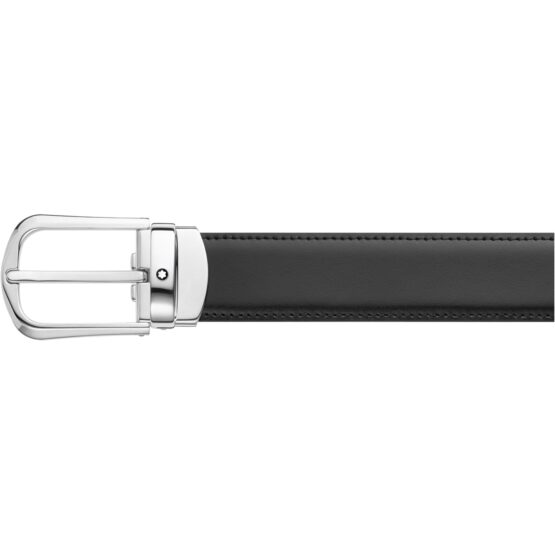 MONTBLANC 114412 CINTURA IN PELLE REVERSIBILE BICOLORE - immagine 2