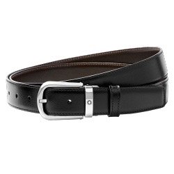 MONTBLANC 114412 CINTURA IN PELLE REVERSIBILE BICOLORE