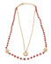 I DUCHI 11367113 COLLANA DONNA DOPPIO FILO ARGENTO 925 ROSE' LINEA MAGICAE LAPIS