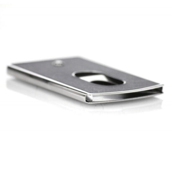 MONTBLANC 116394 SARTORIAL PORTA BIGLIETTI DA VISITA PELLE SAFFIANO GRIGIO - immagine 2